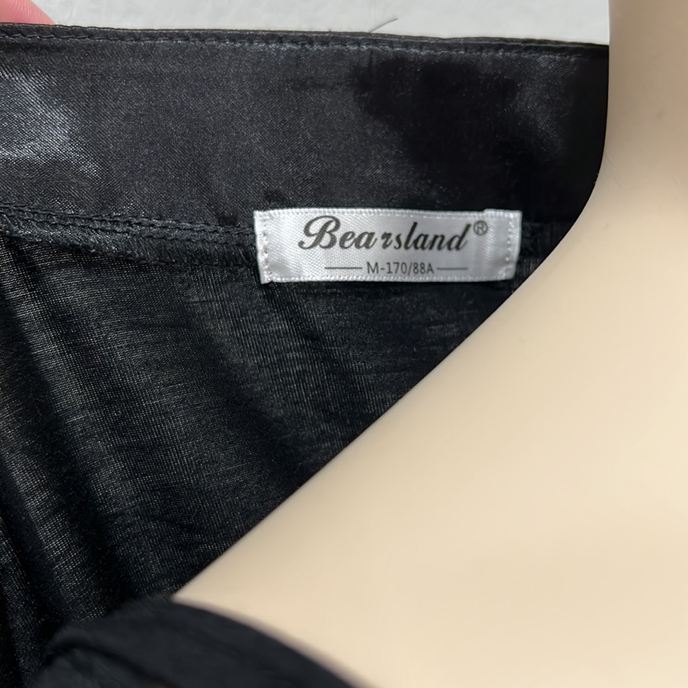 Bearsland Maternity Robe set in black - Picture 5 of 5